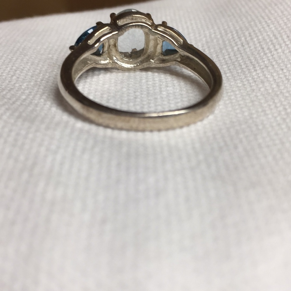 Sterling Silver Gemstone Ring - image 3
